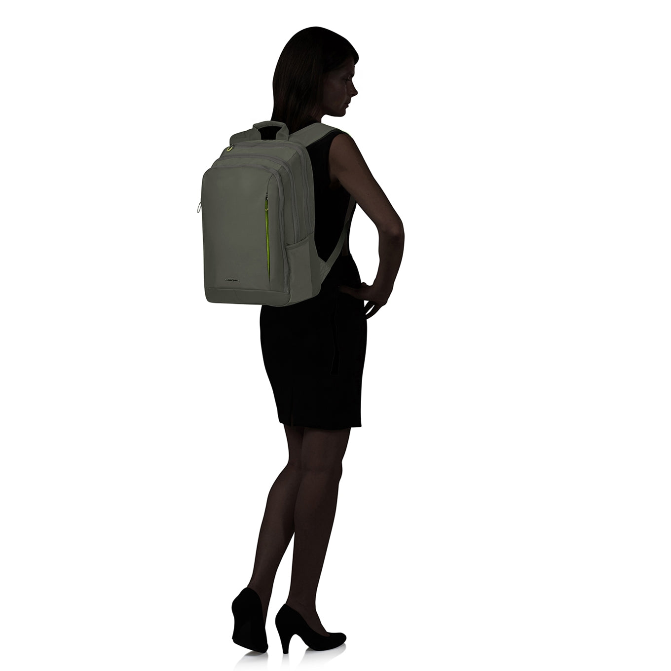 Samsonite Guardit Classy Backpack 15.6'' gunmetal green backpack