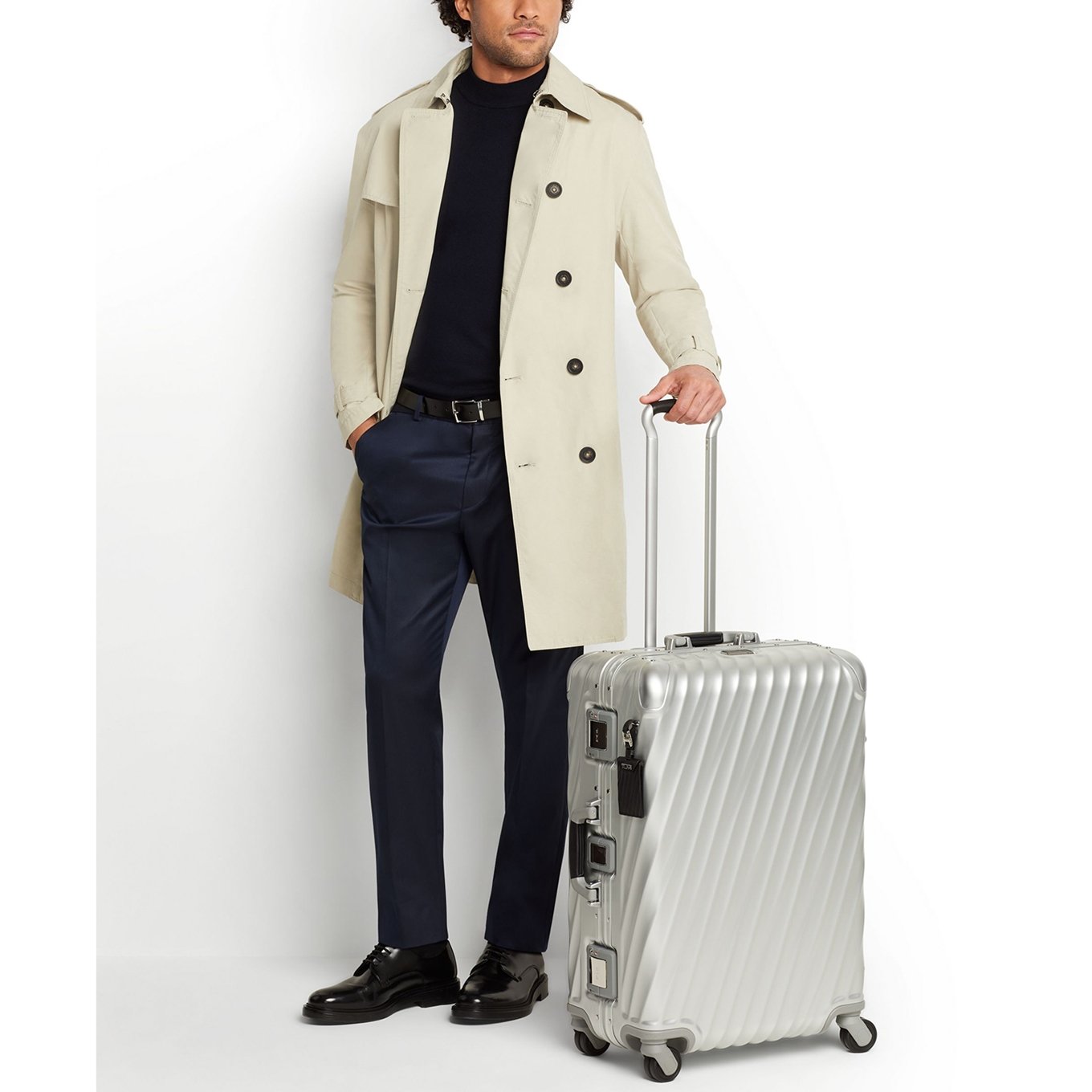 TUMI 19 Degree Aluminium Short Trip Packing Case silver