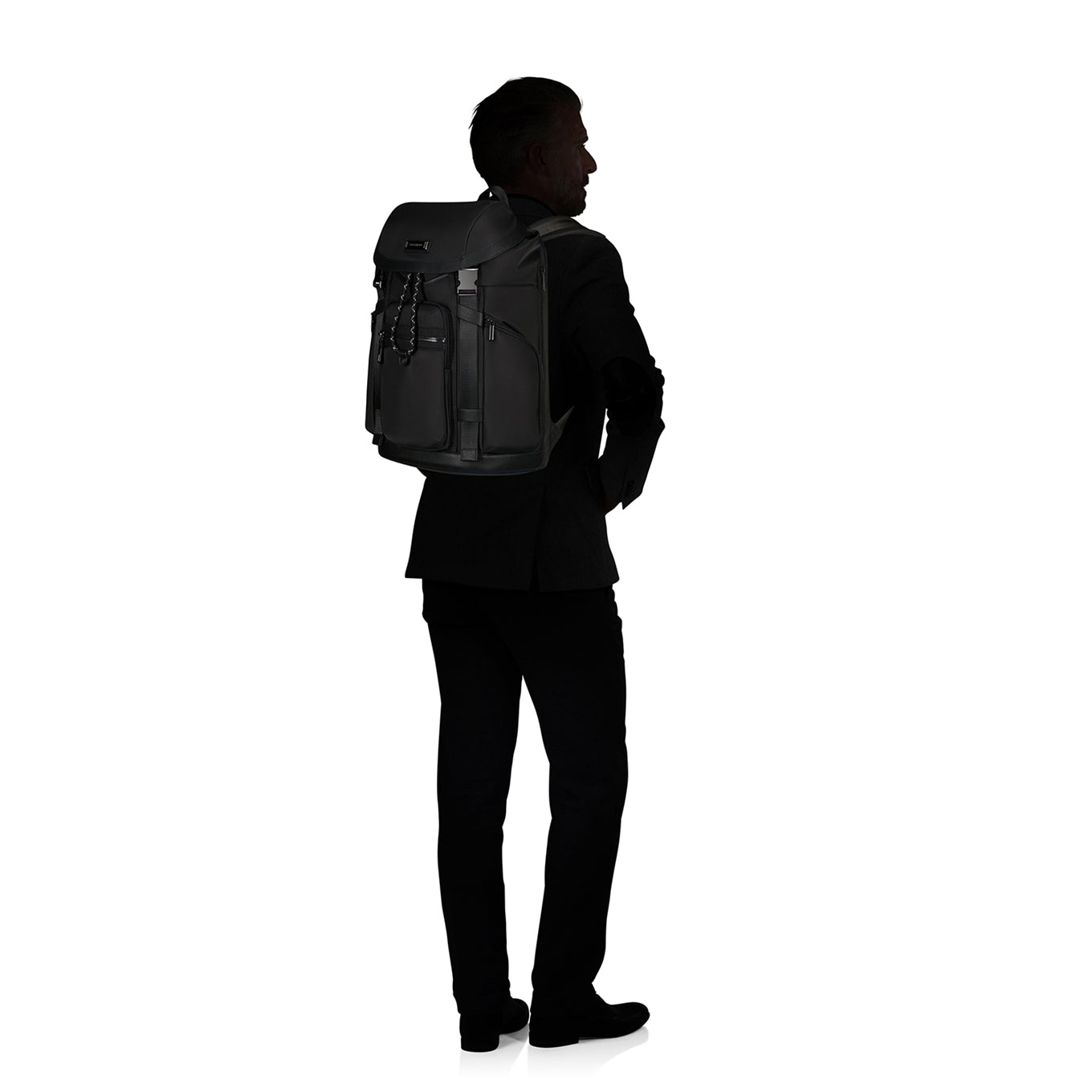 Samsonite Relyon Backpack M 15.6" + Flap black