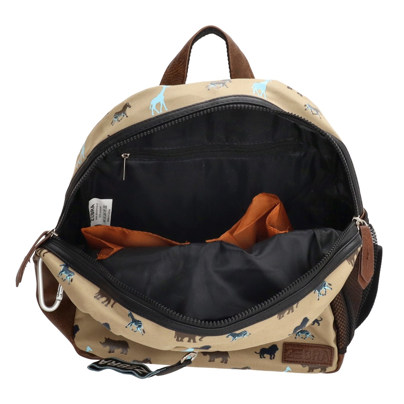 Zebra Trends Boys Backpack Safari camel