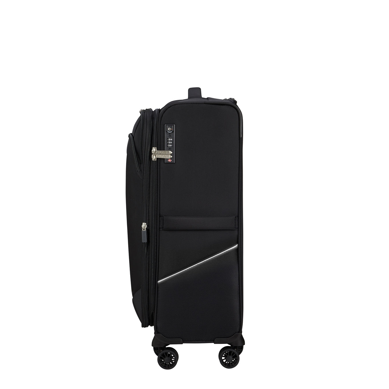 American Tourister Summerride Spinner M Exp schwarz Weicher Koffer