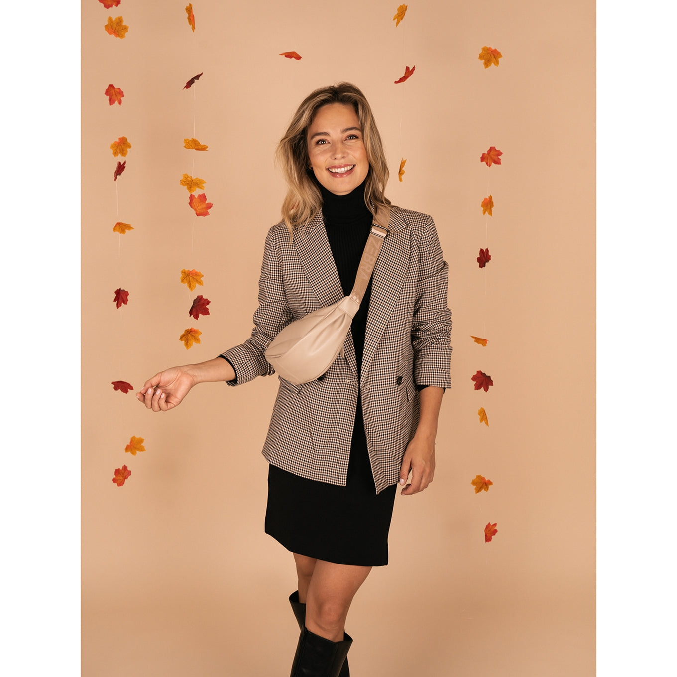 Zebra Trends Evie Shoulderbag 23046 champagne