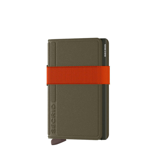 Secrid Bandwallet Liba grün orange Damenbrieftasche