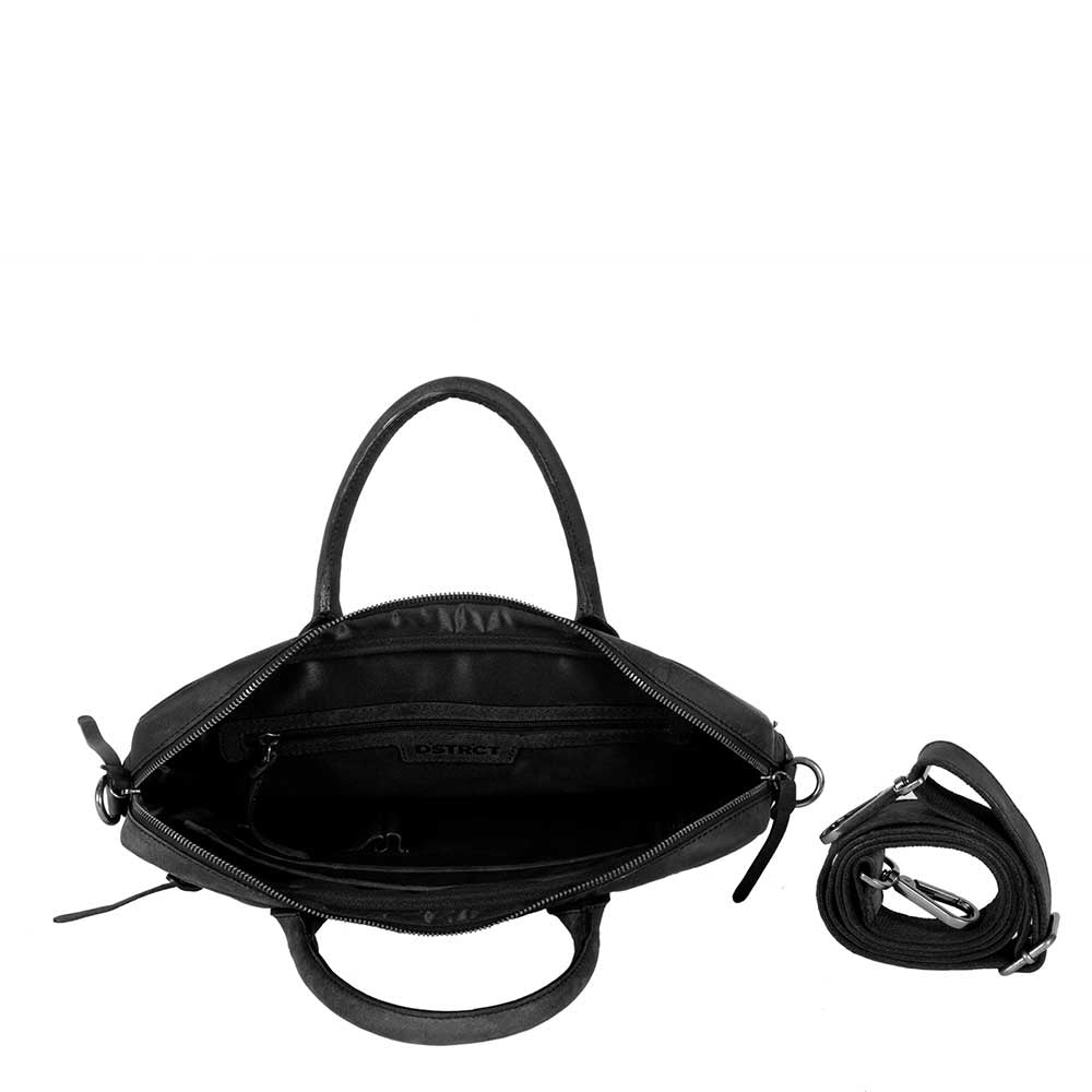 DSTRCT Wall Street Laptopbag 14" black