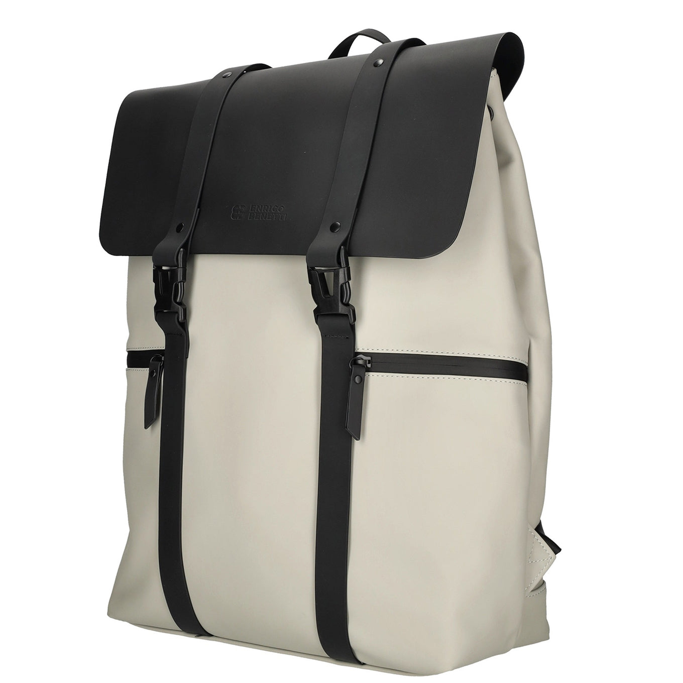 Enrico Benetti Glasgow Laptop Backpack 17" light taupe