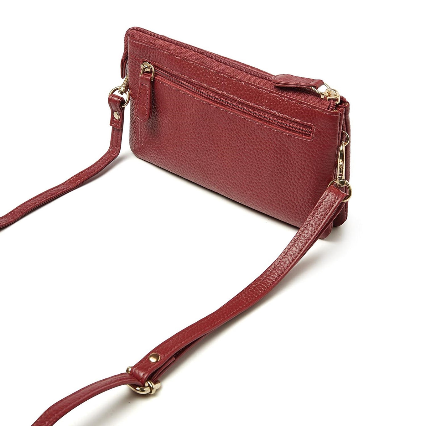 dR Amsterdam Momentum Shoulderbag / Clutch tango red