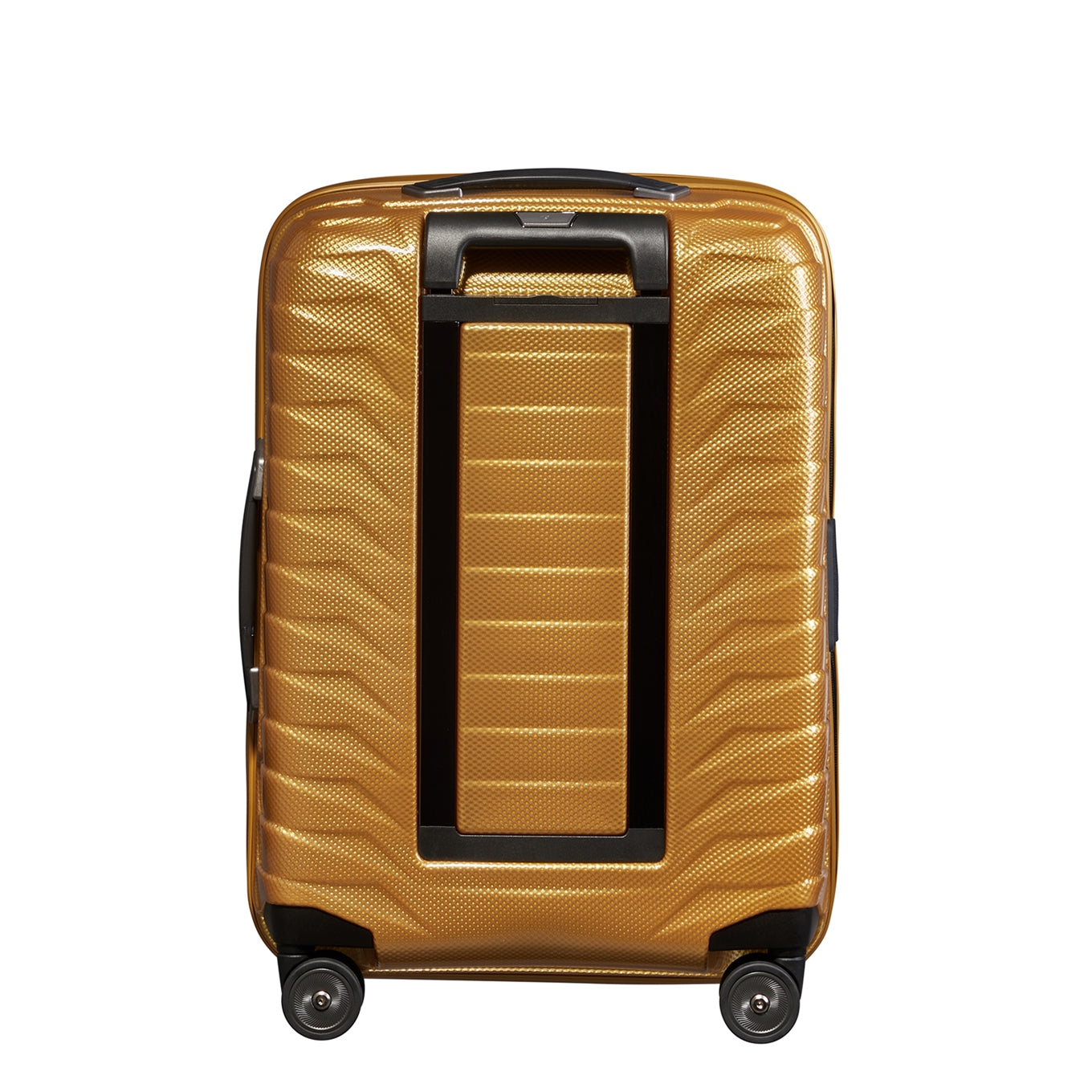 Samsonite Proxis Spinner 55 erweiterbares honiggoldenes Hartschalenetui