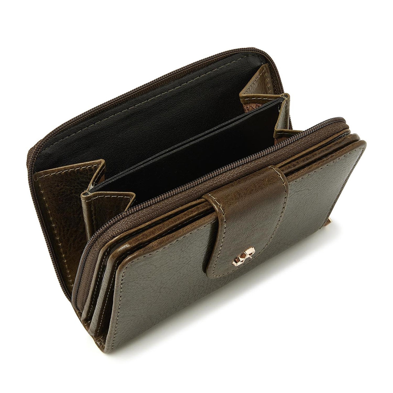 dR Amsterdam Milan Ladies Wallet 28123 green