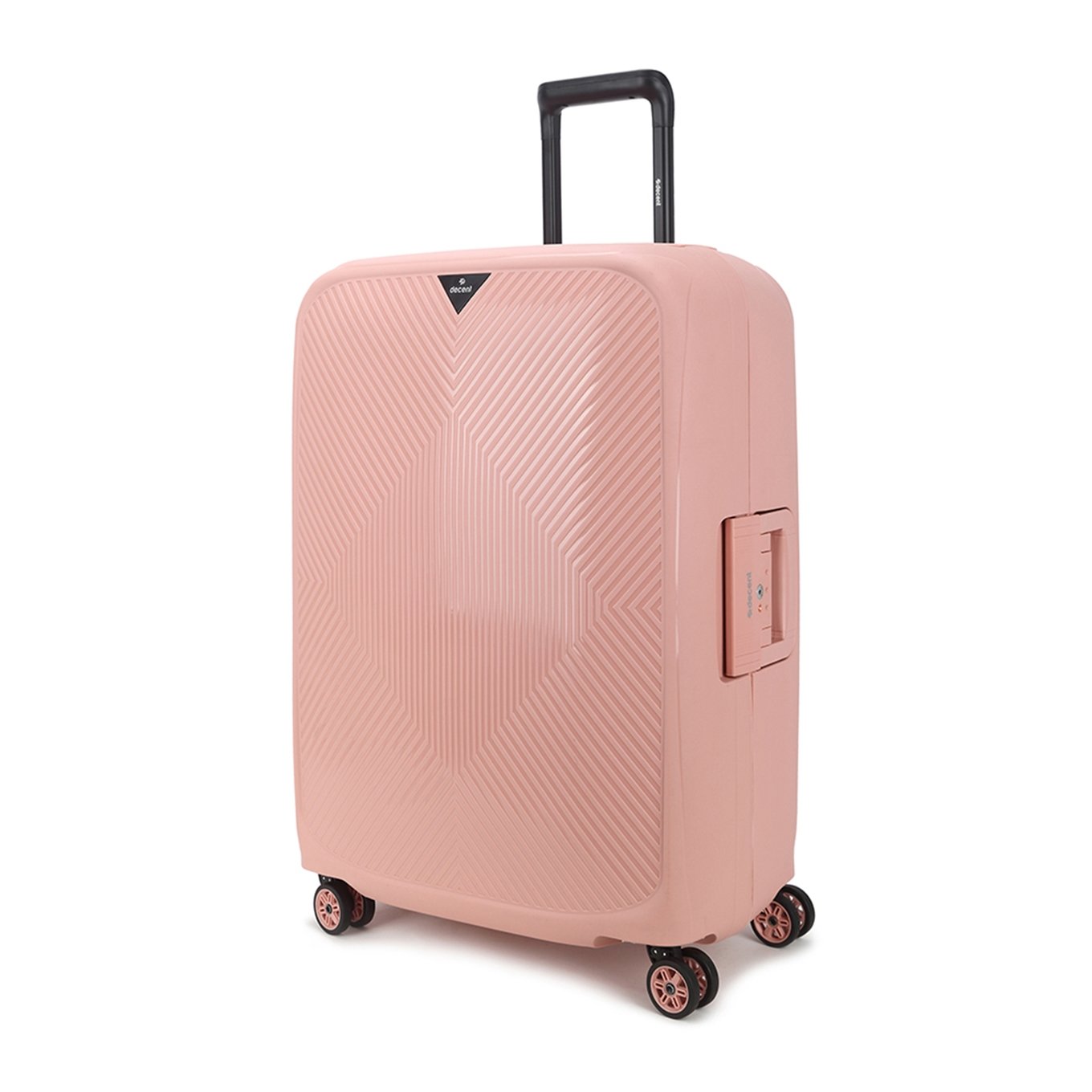 Decent Axiss-Fix 4 Wiel Trolley 68 licht roze