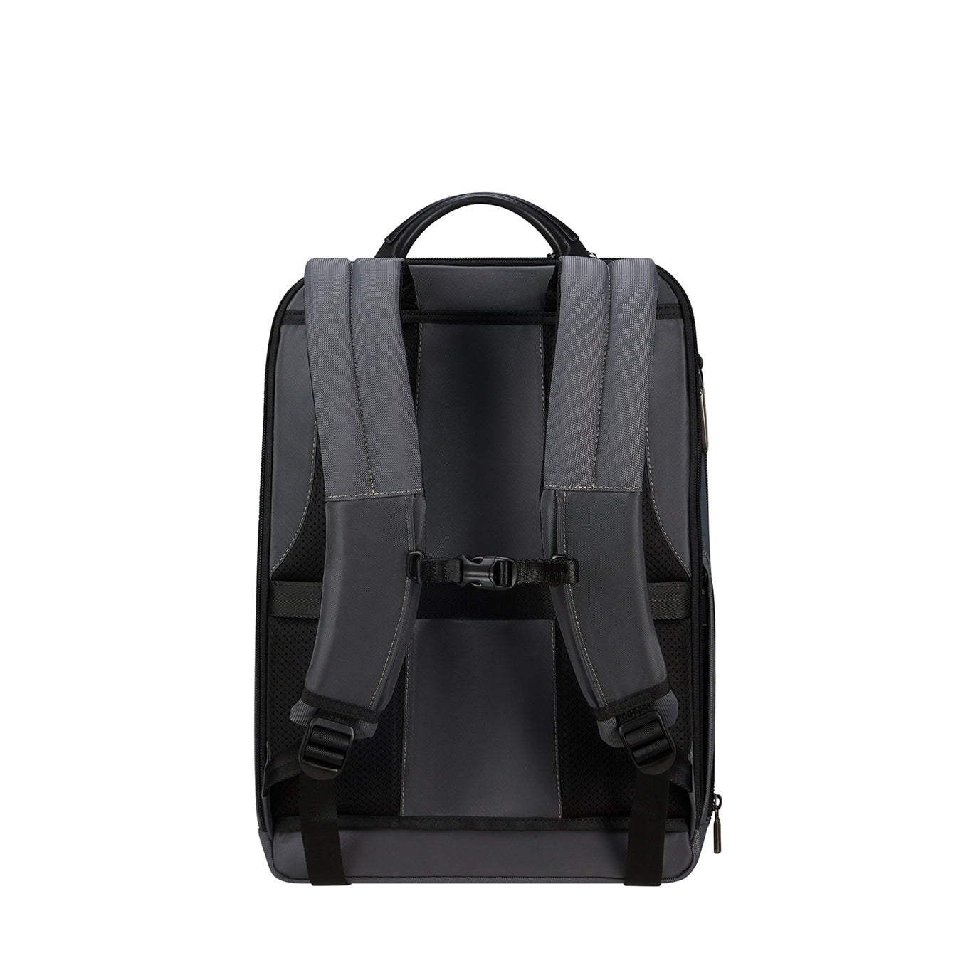 Samsonite Urban-Eye Rucksack 15,6" 2 Taschen grau/cognacfarbener Rucksack