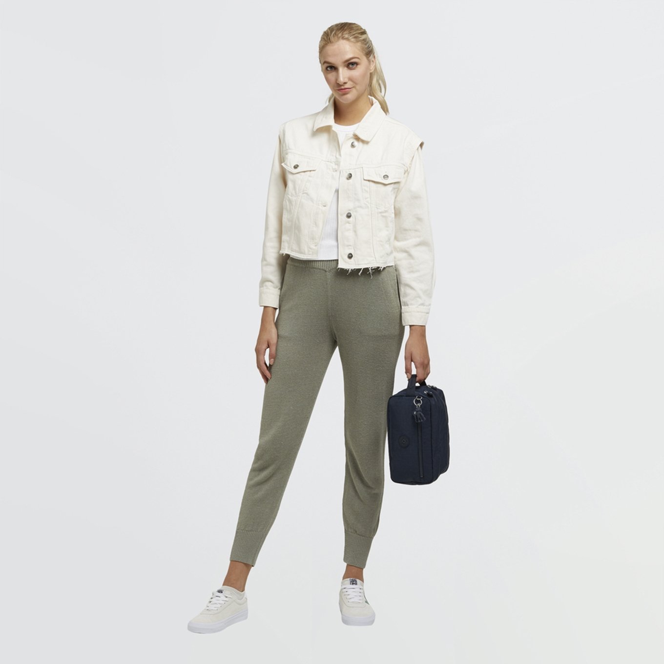 Kipling Agot Kulturbeutel blau bleu 2