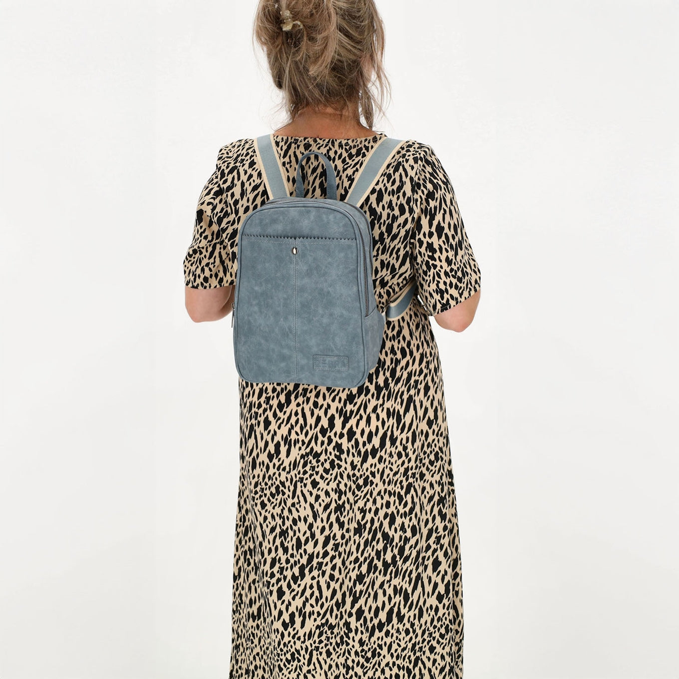 Zebra Trends Cynthia Backpack jeans blue