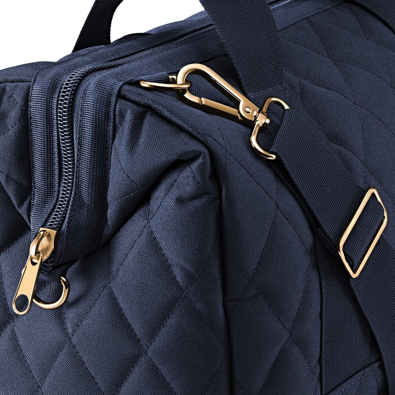 Reisenthel Travelling Allrounder M Rhombus Midnight Gold Wochenendtasche