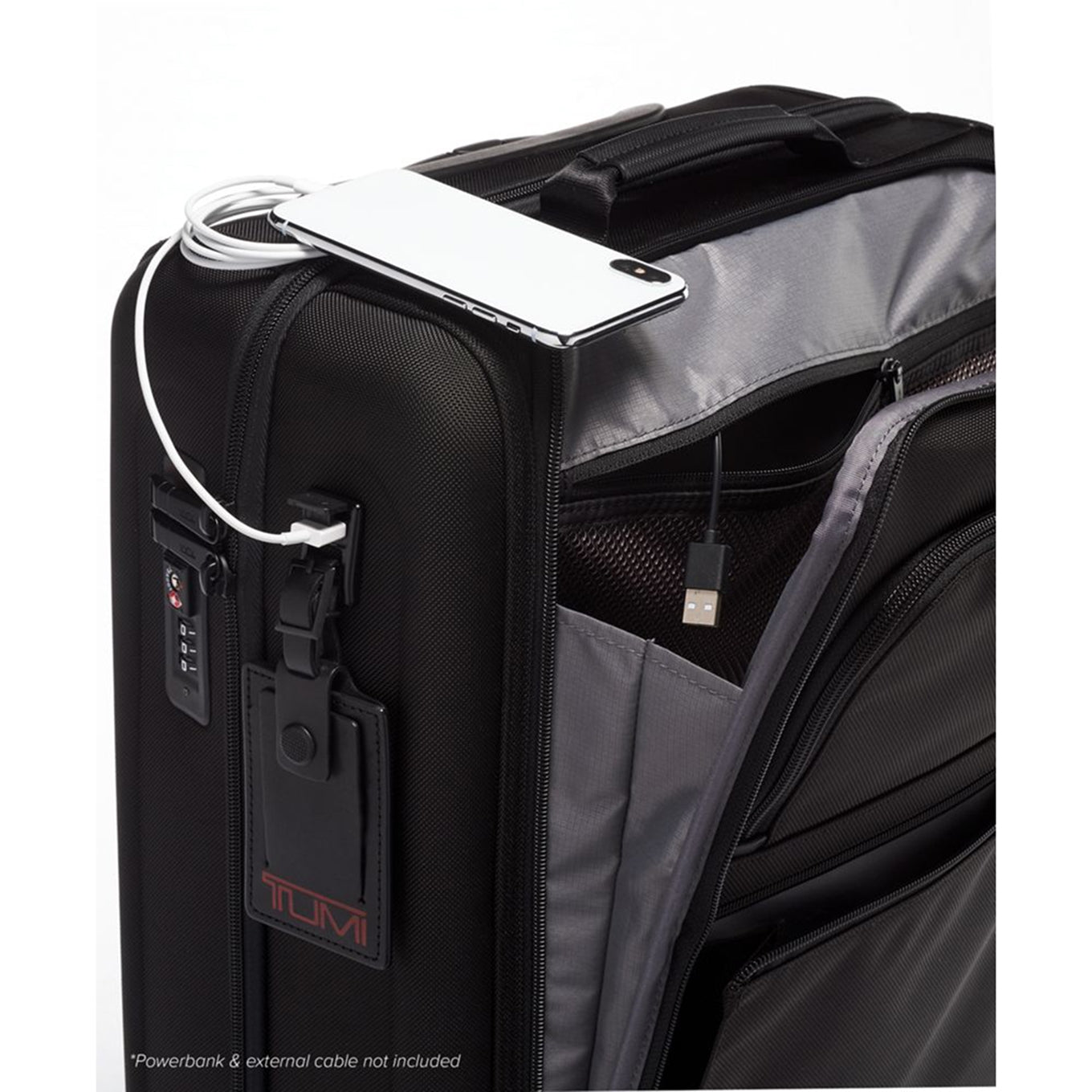 TUMI Alpha International Slim Super Leger black