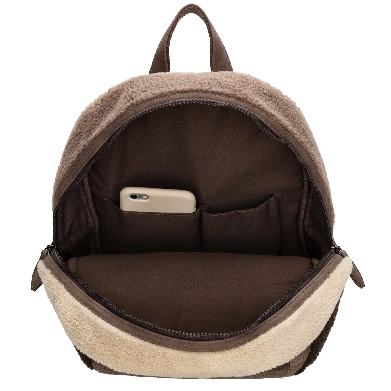 Zebra Trends Teddy Denise Backpack darkbrown