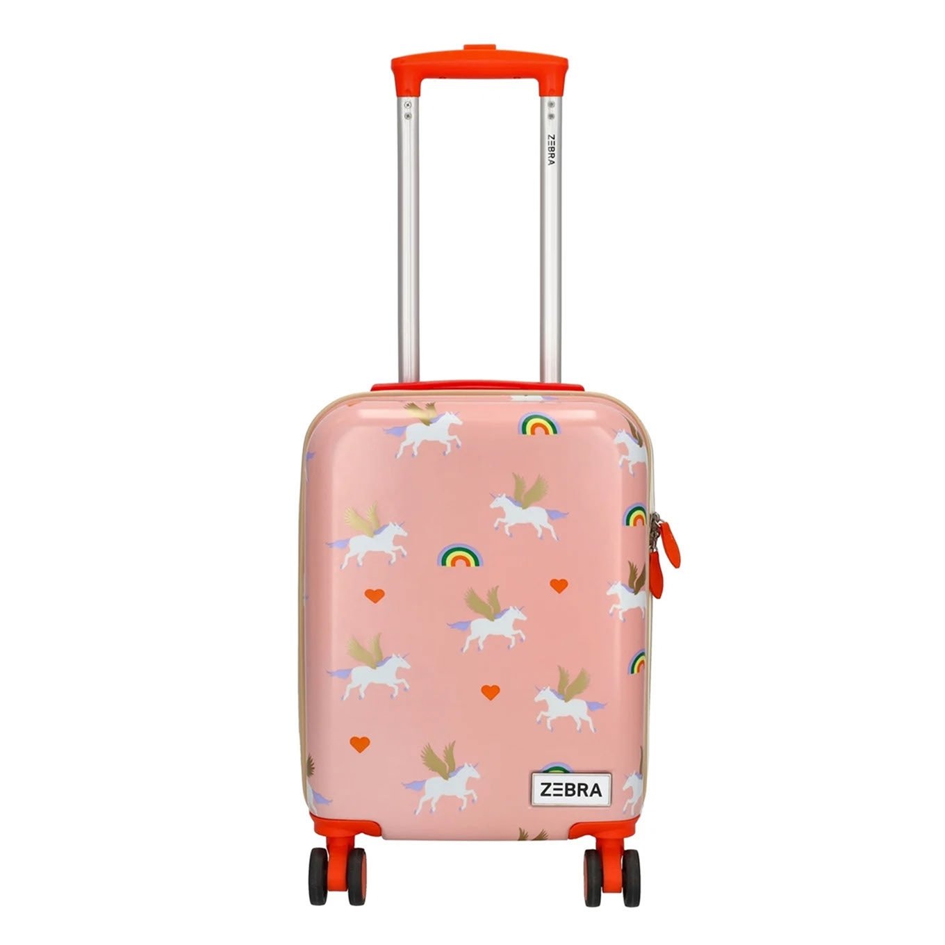 Zebra Trends Travel Kinderkoffer roze