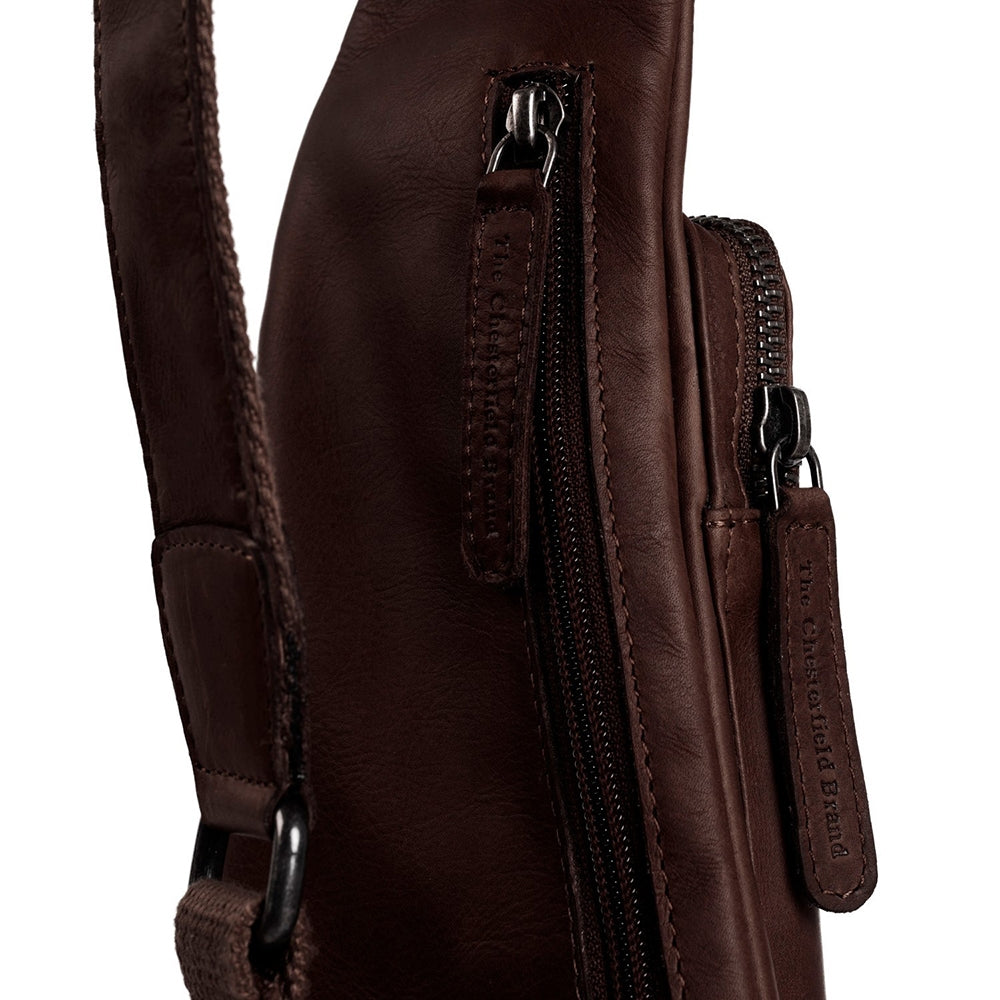 The Chesterfield Brand Logan Crossbody Rugzak brown