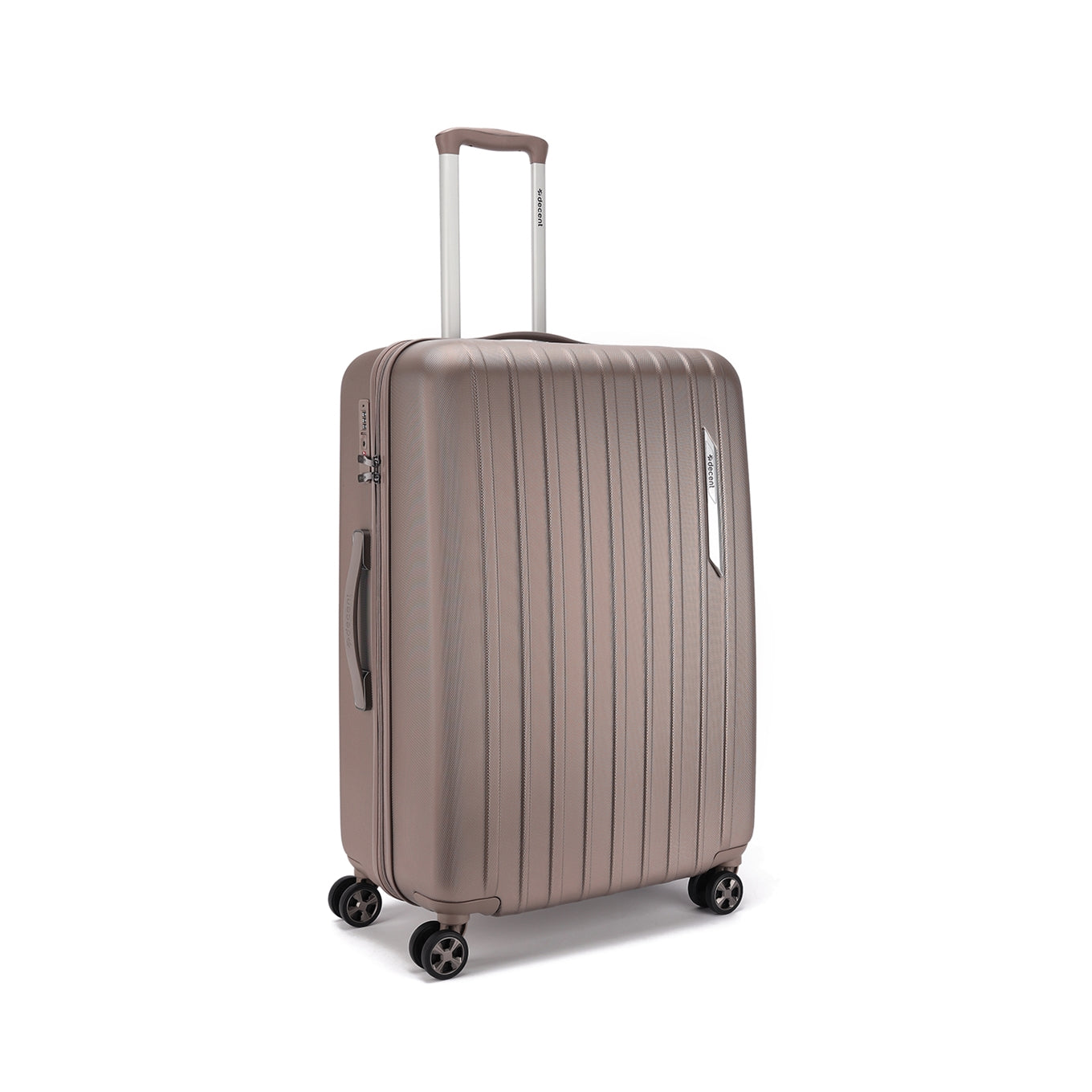 Ordentlicher Paradiso Spinner 76 Champagner-Hartschalenkoffer