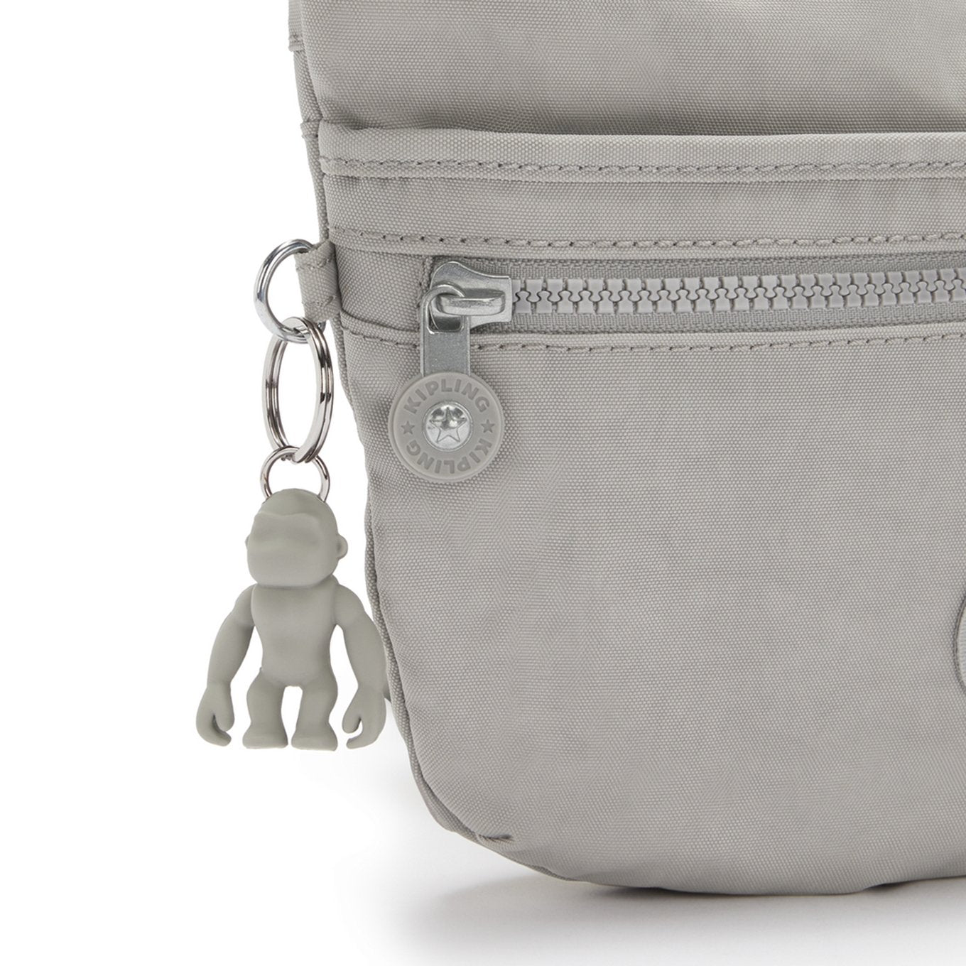 Kipling Arto Crossbody Shoulder Bag S grey gris