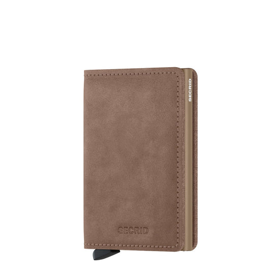 Secrid Slimwallet Wallet Vintage taupe Damenbrieftasche