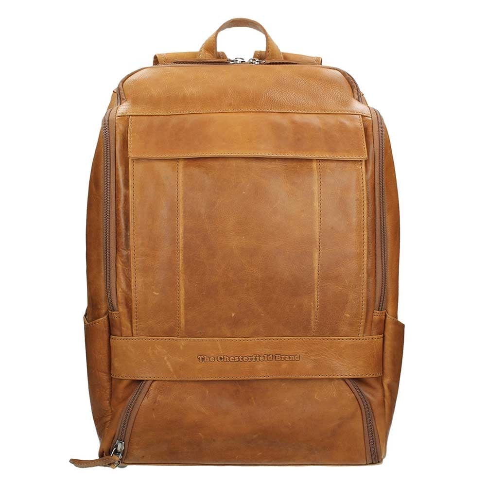 Der Chesterfield Brand Rich Laptop Backpack Rucksack in Cognac