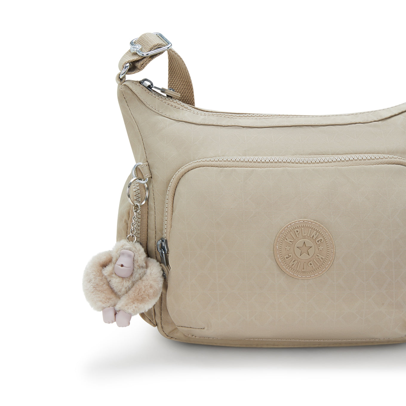 Kipling Gabb S sign beige emb