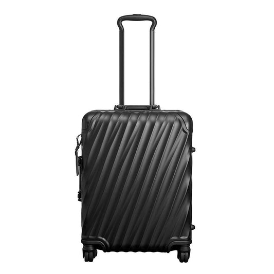 Tumi 19-Grad-Aluminium-Continental-Handgepäck-Hartschalenkoffer in Mattschwarz