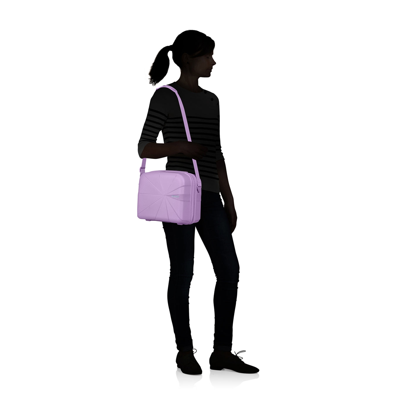 American Tourister Starvibe Beauty Case digital lavender