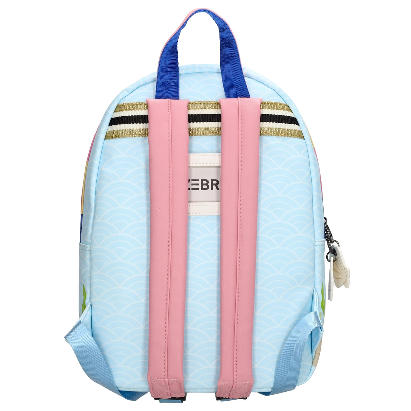 Zebra Trends Kids Backpack lightblue