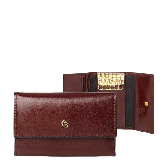 Castelijn & Beerens Nevada Compact Key Pouch Bordeaux
