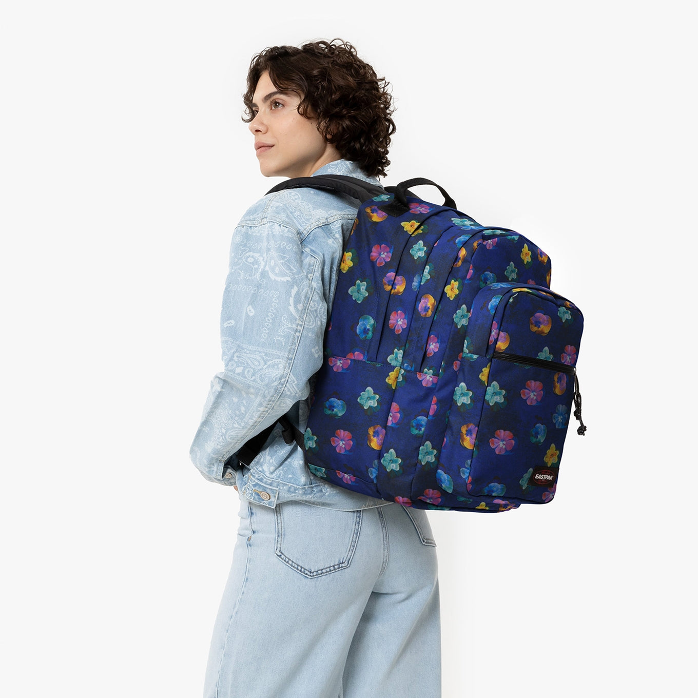 Eastpak Morius flowerblur navy