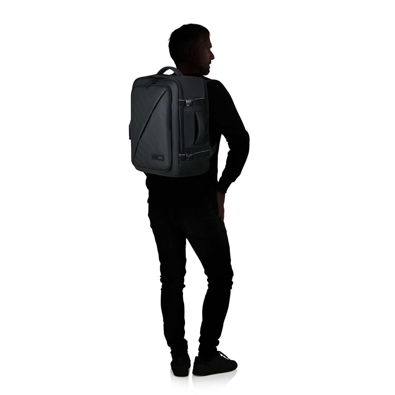 American Tourister Take2Cabin Backpack M Prime black