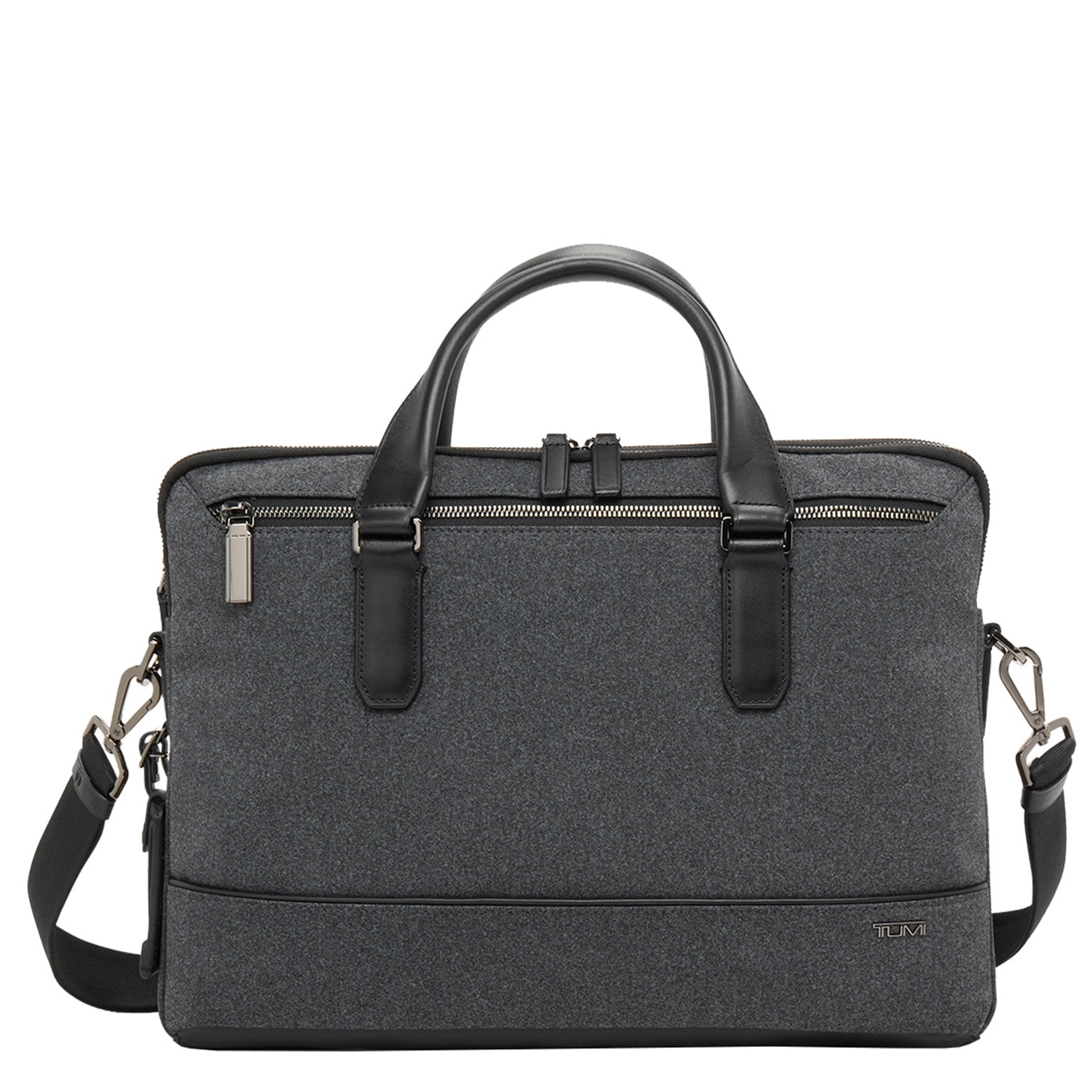 TUMI Harrison Sycamore Slim Brief dark charcoal