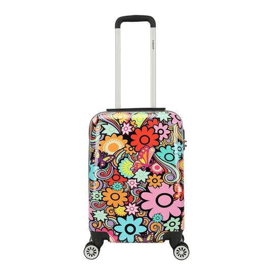Decent Forenza Trolley 55 Blumen Hard Case