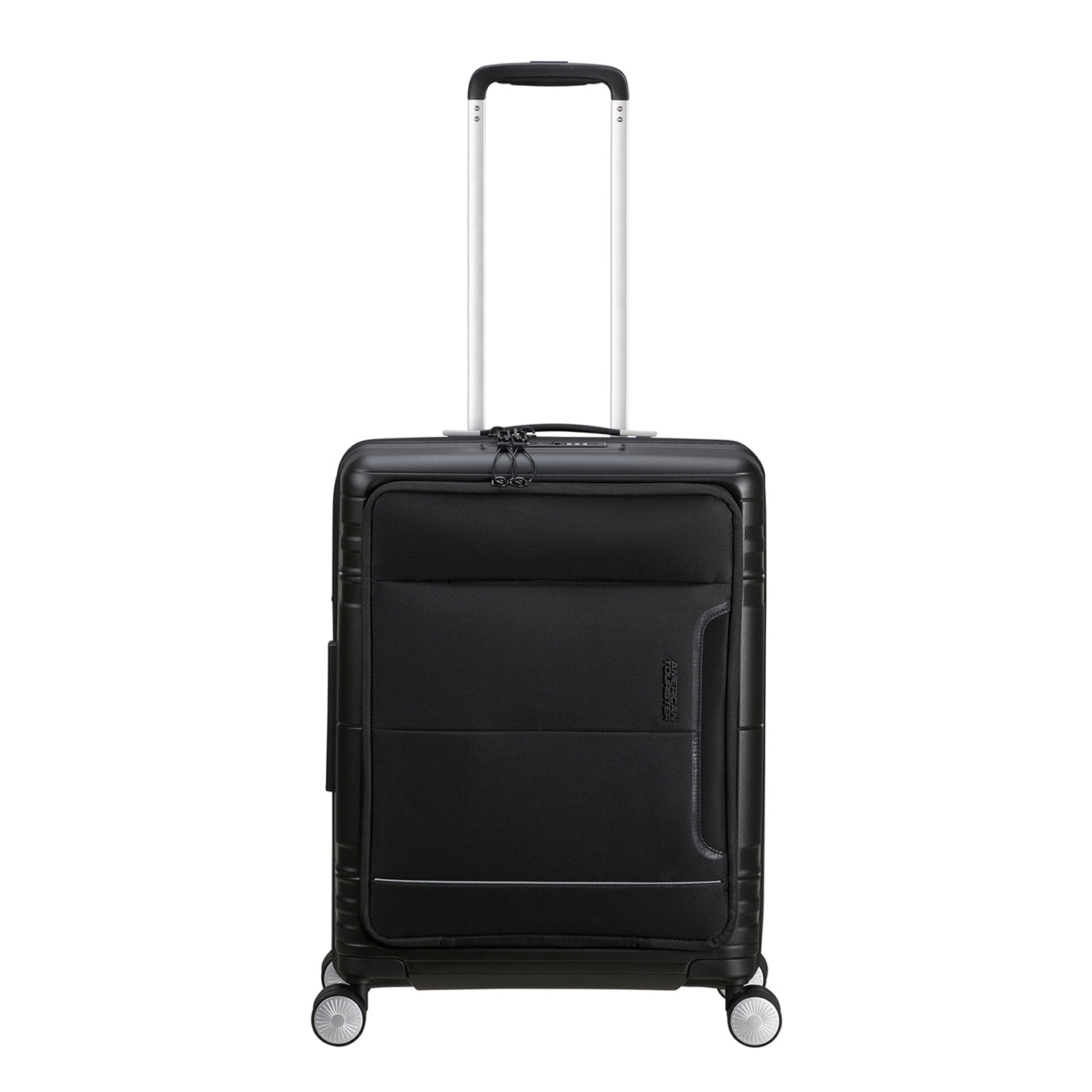 American Tourister Hello Cabin Spinner 55 EXP onyx black Hard Suitcase