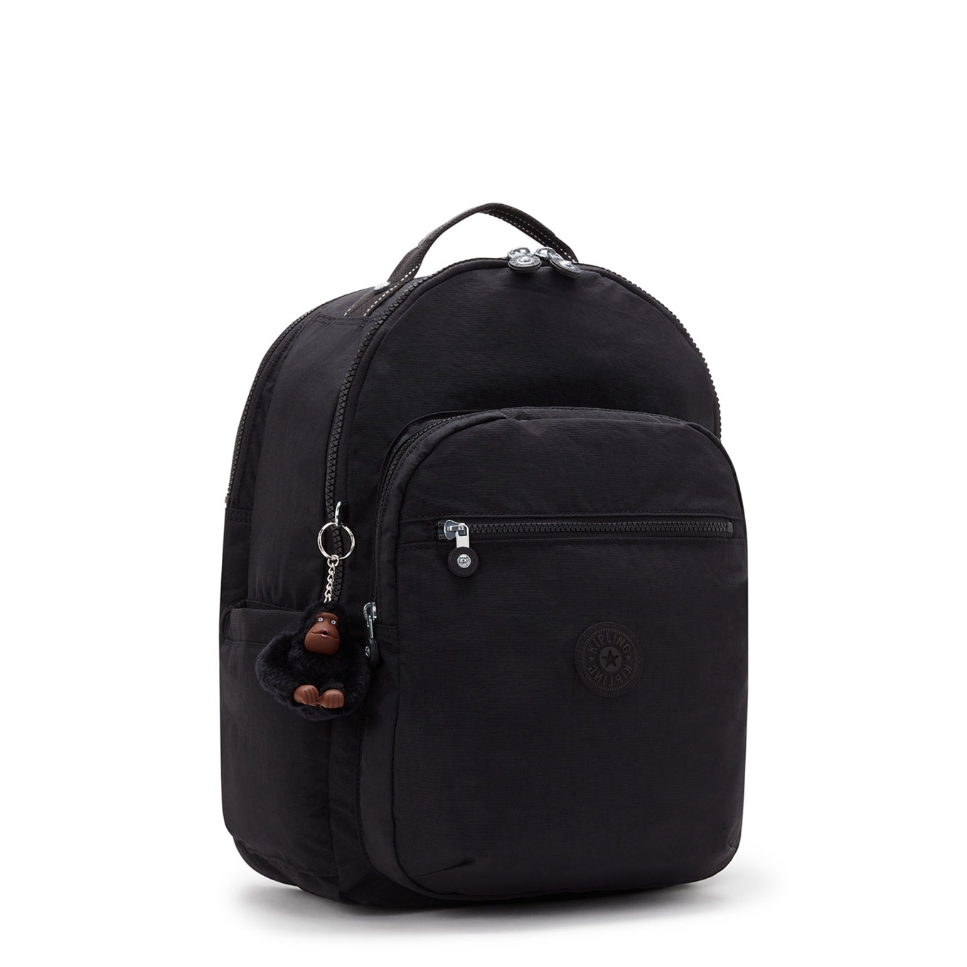 Kipling Seoul College echter schwarzer Rucksack