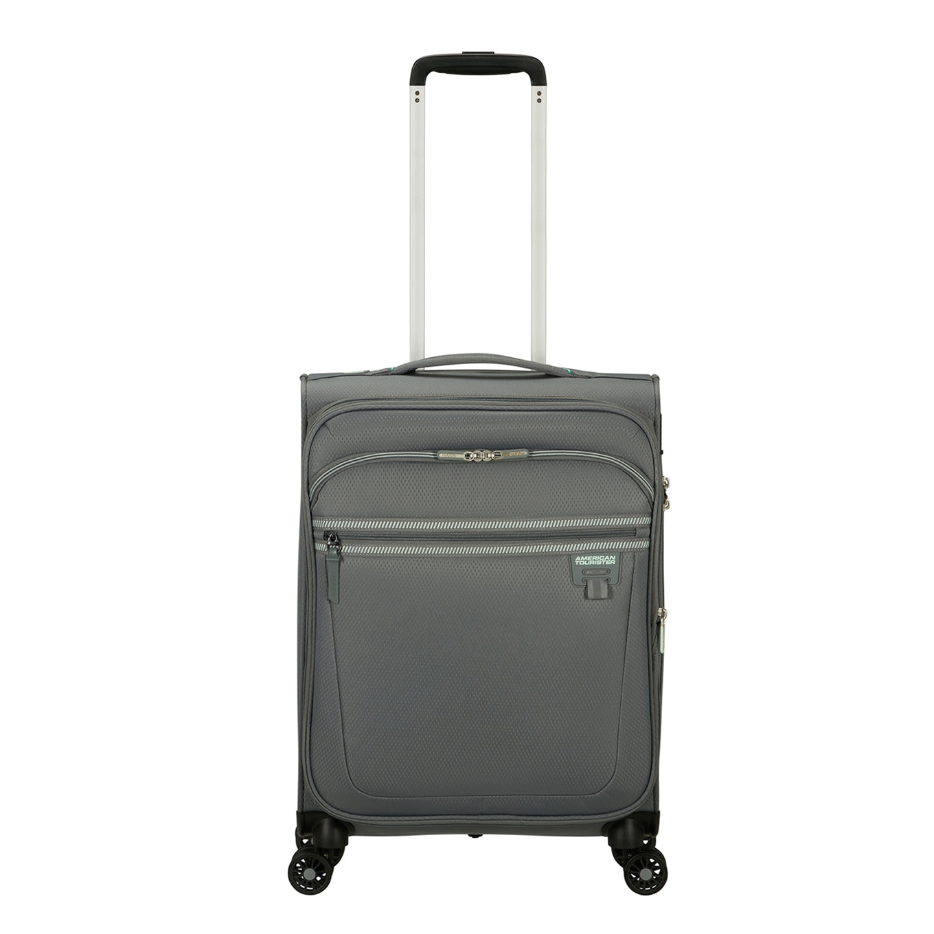 American Tourister Aerospin Spinner S Exp Stone Basalt Weicher Koffer