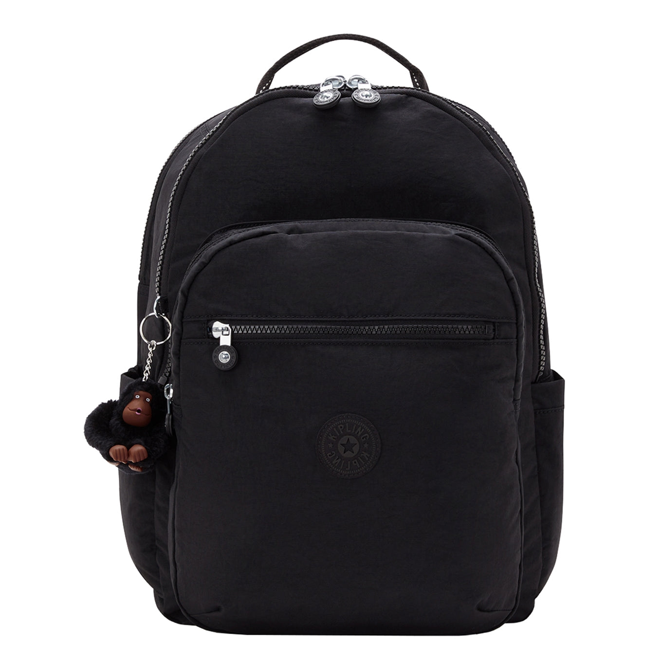 Kipling Seoul College echter schwarzer Rucksack