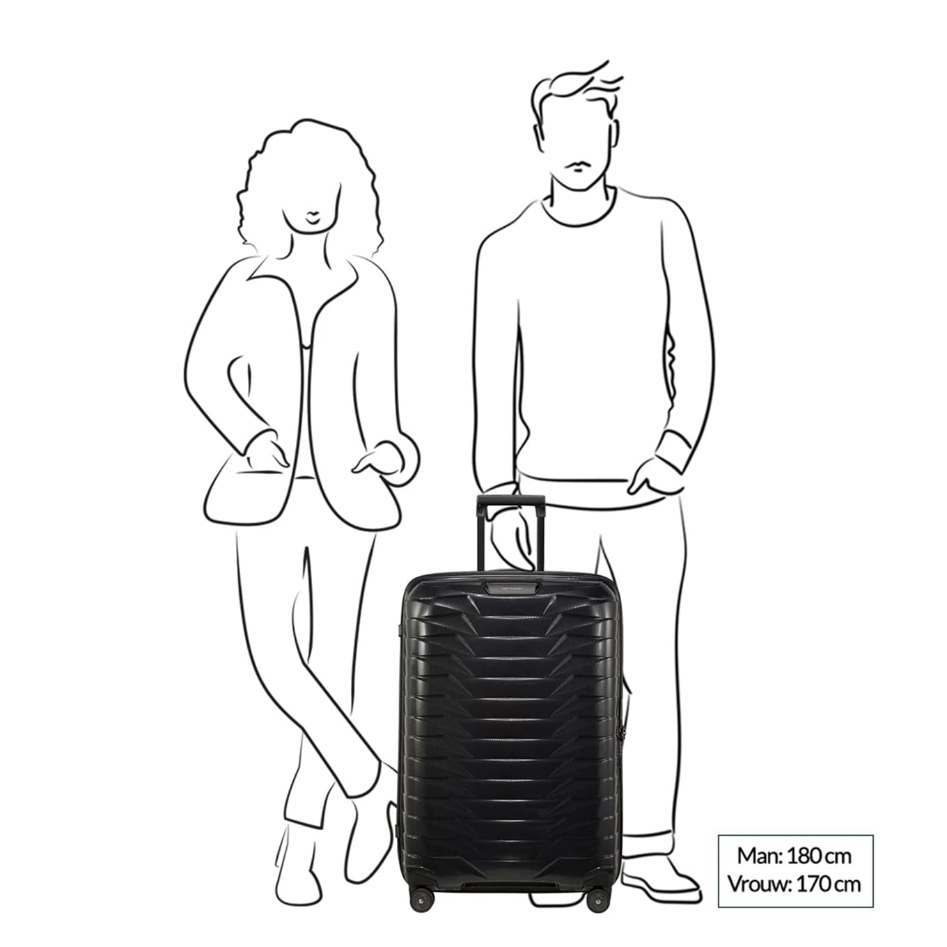 Samsonite Proxis Spinner 75 matt graphite Hard Case