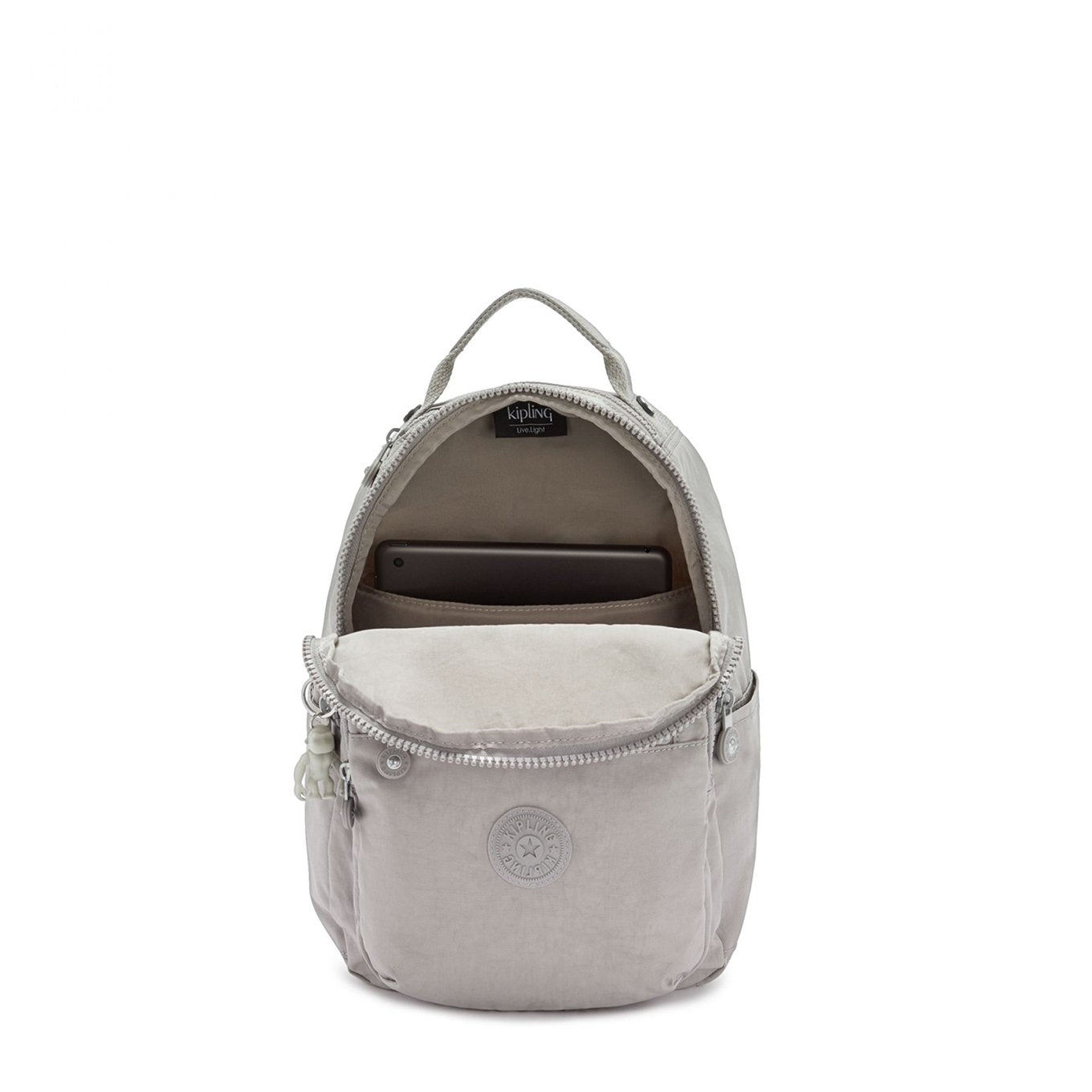 Kipling Seoul Rugzak S grey gris