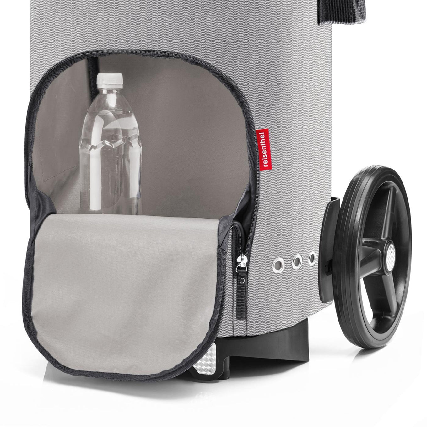 Reisenthel Shopping Citycruiser Bag herringbone gray Trolley