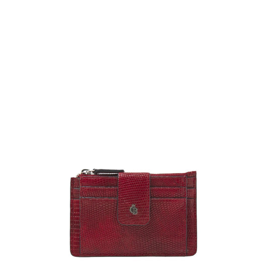Castelijn & Beerens Donna Mini Wallet 7 Pasjes RFID rood
