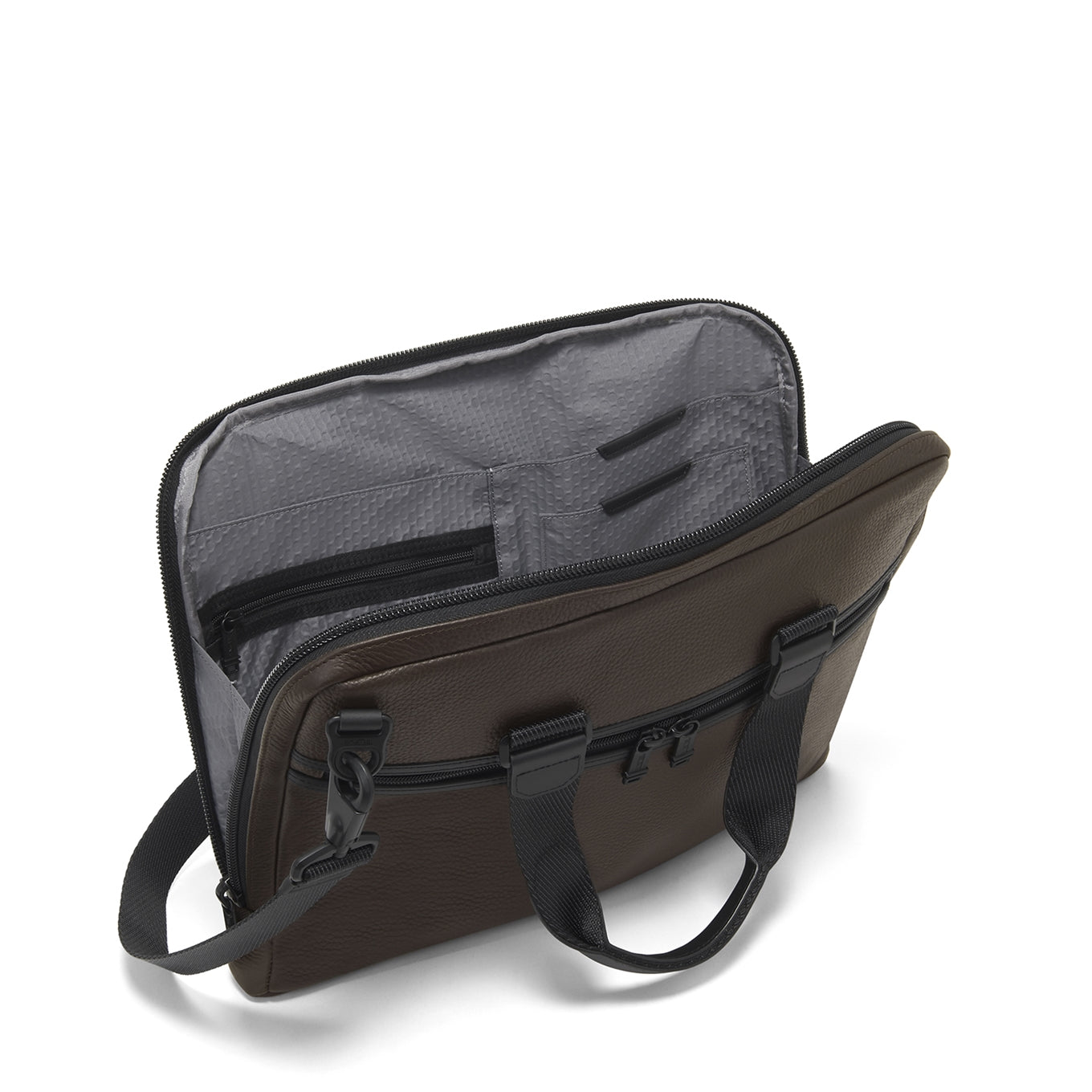 Tumi Alpha Bravo Aviano Academy Brief dark brown Briefcase