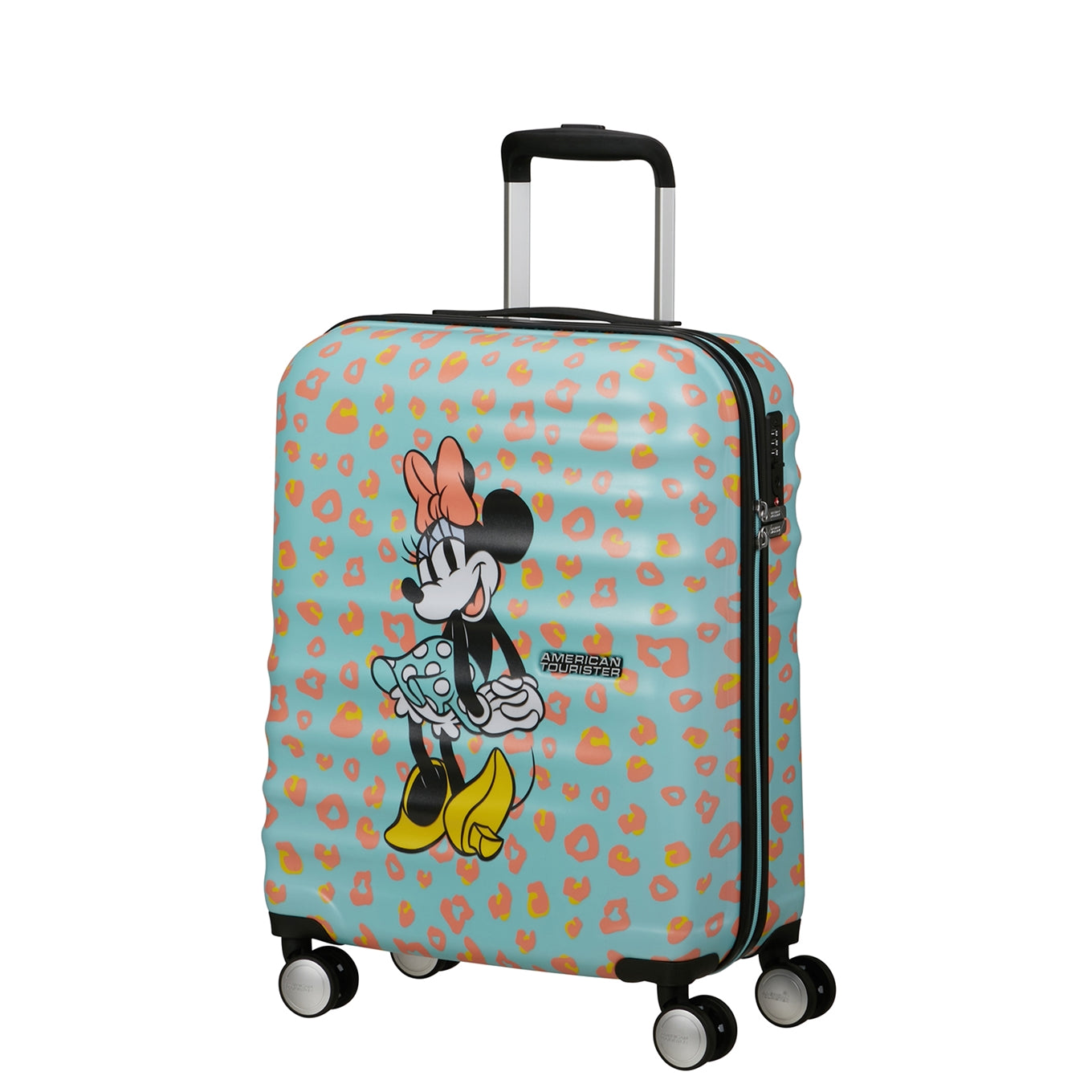 American Tourister Wavebreaker Disney Spinner 55/20 TSA minnie pastel dots Hard Case