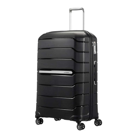 Samsonite Flux Spinner 75 Erweiterbares schwarzes Hartschalenetui