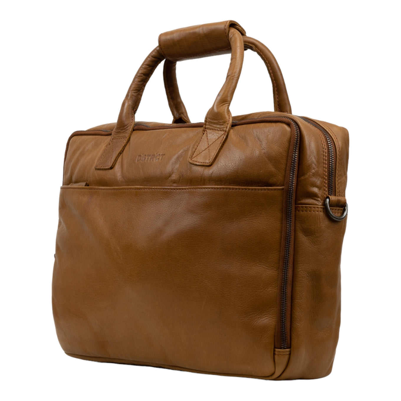 DSTRCT State Street Workingbag 17" cognac