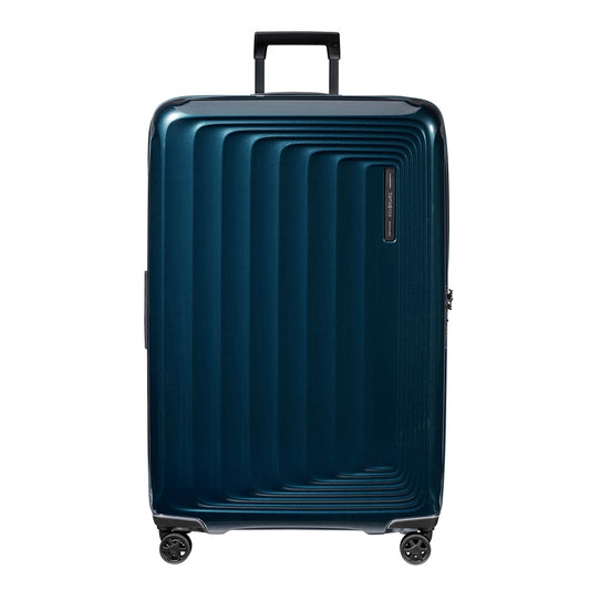 Samsonite Nuon Spinner 81 Exp metallic dunkelblaues Hartschalenetui