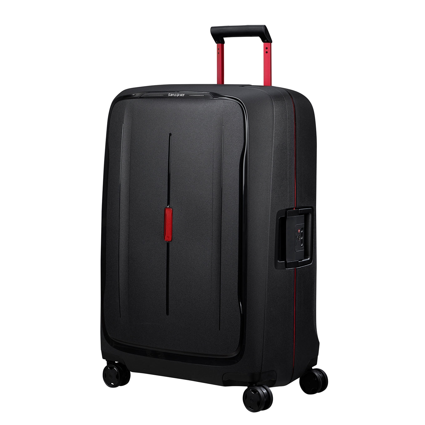 Samsonite Essens Spinner 75 charcoal/red Hard Case