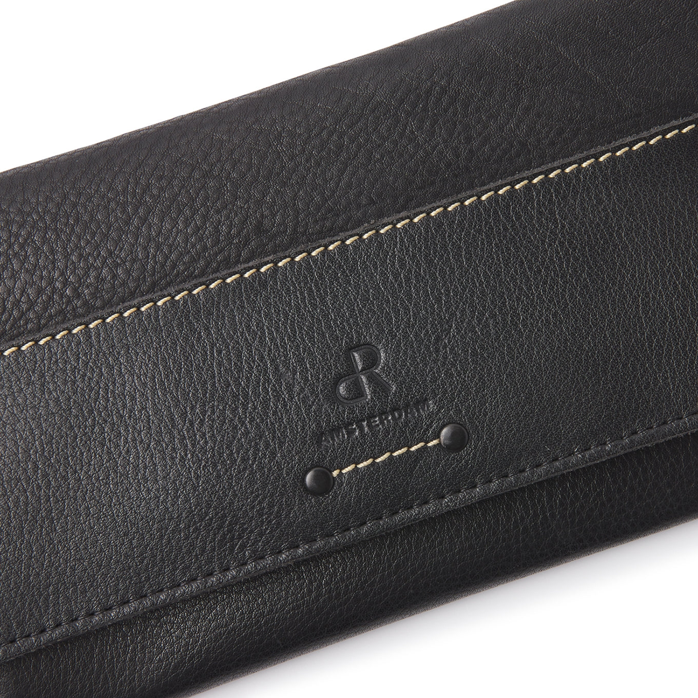 dR Amsterdam Tampa Damesportemonnee black
