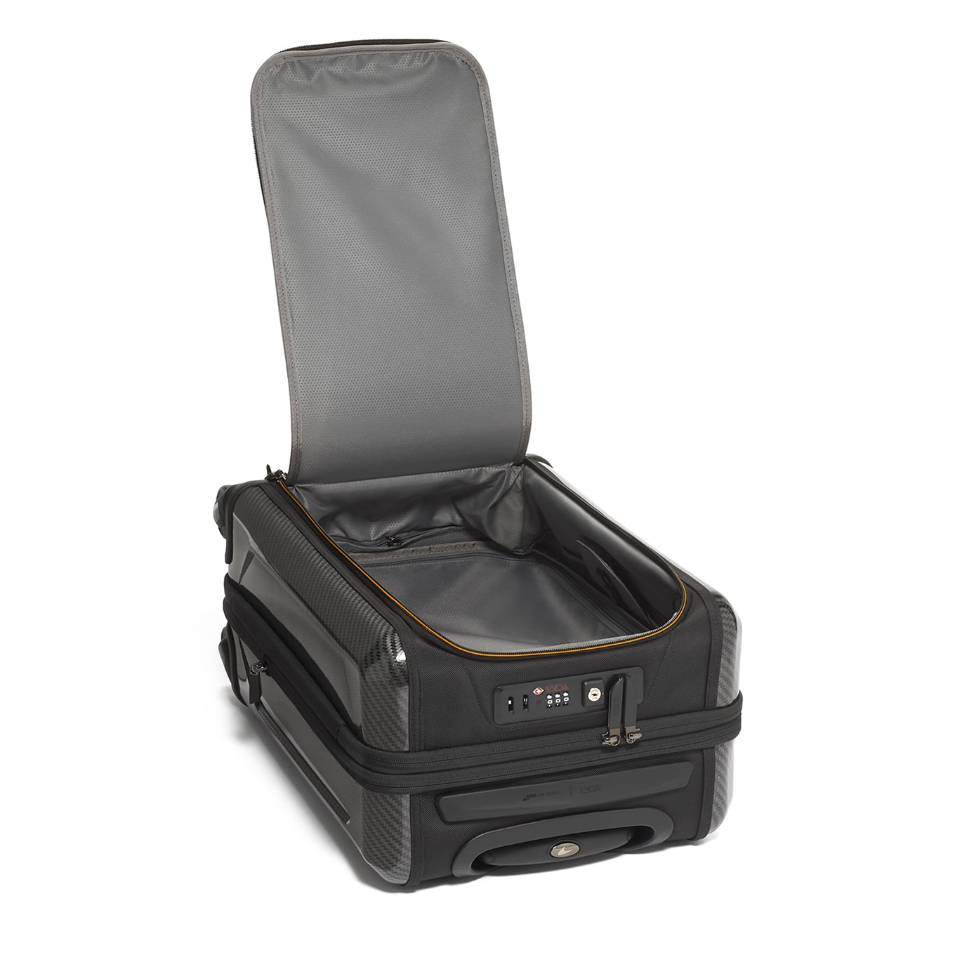 Tumi McLaren Aero International Erweiterbarer 4-Rad-Handgepäckkoffer in Schwarz